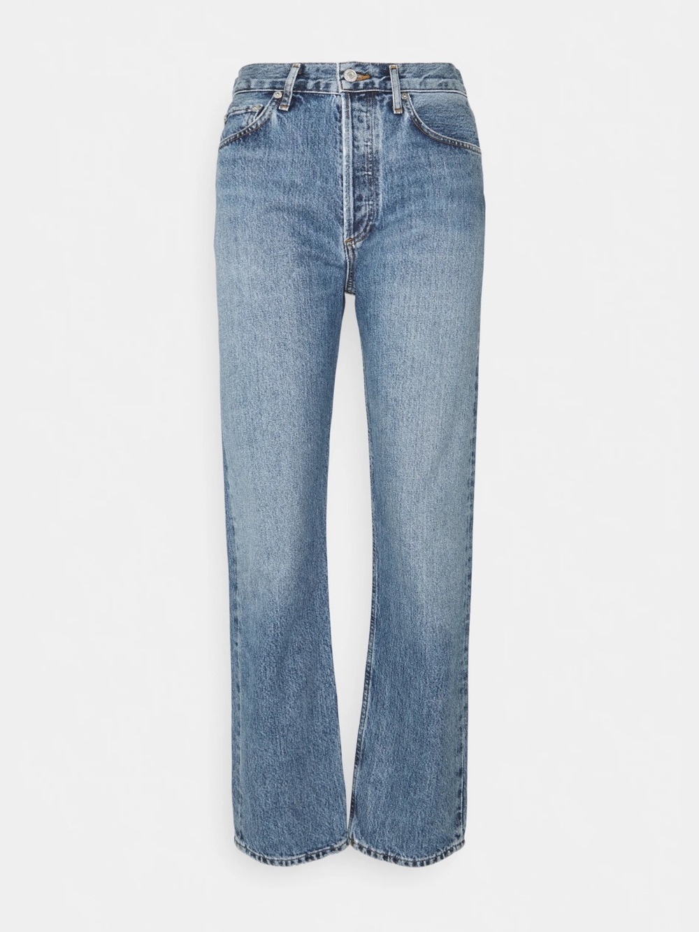 AGOLDE 90's Pinch Waist High Rise Straight in Navigate